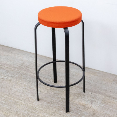 Tabouret haut Noir / Rouge