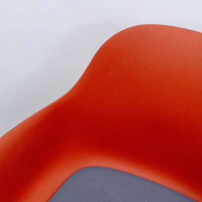 CRASSEVIG Pola Round Rouge / Gris