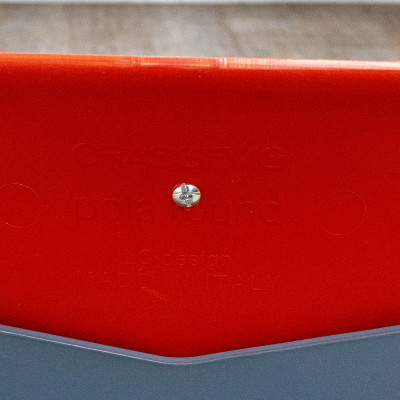 CRASSEVIG Pola Round Rouge / Gris