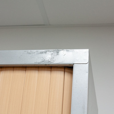 Haute L120 Gris Alu/Hêtre 2nd Choix