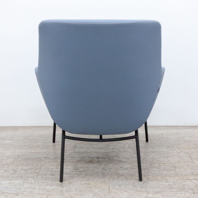 ACTIU Noom 10 simili cuir Bleu