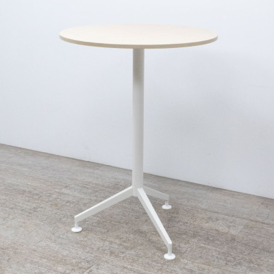 Table haute ronde Ø80 Chêne fil