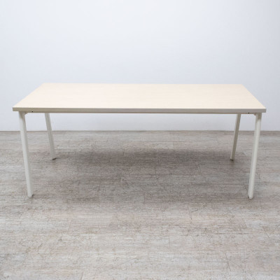 Bureau L 180 Chêne fil  Blanc