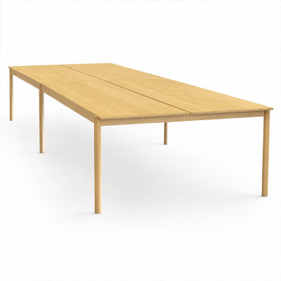 MUUTO Table de réunion L240 Chêne