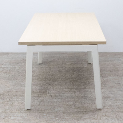 Bureau L 120 Chêne fil Blanc