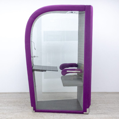 Cabine de confidentialité Violette