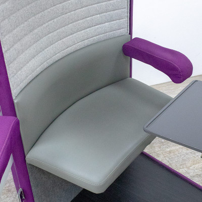 Cabine de confidentialité Violette