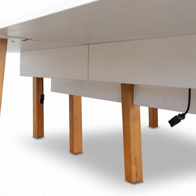 KAMO Table de réunion L801 Blanc