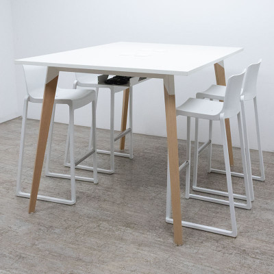 EOL Evasion haute L160 Blanc / Bois