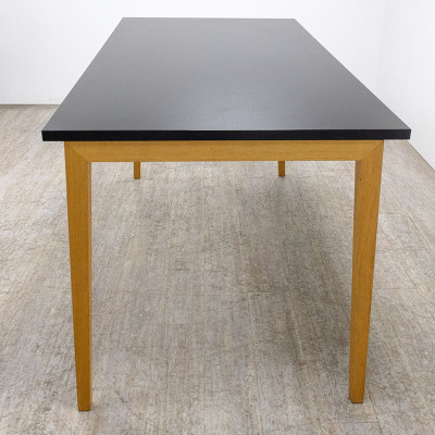 Table haute L190 Noir / Bois 2nd Ch