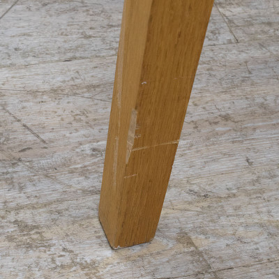 Table haute L190 Noir / Bois 2nd Ch