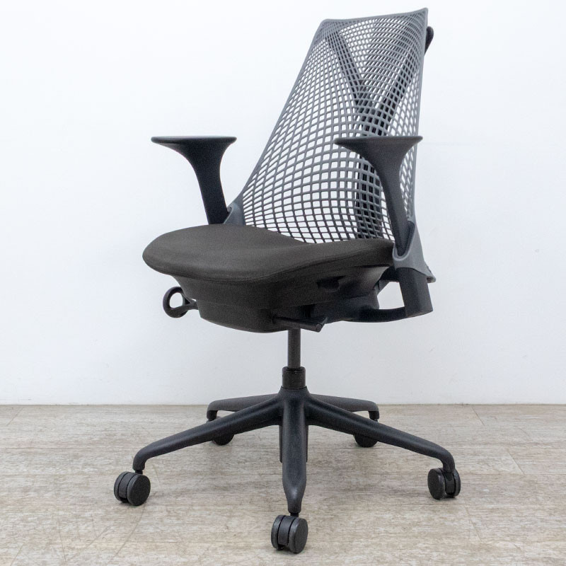 HERMAN MILLER Sayl Noir / Gris 1D