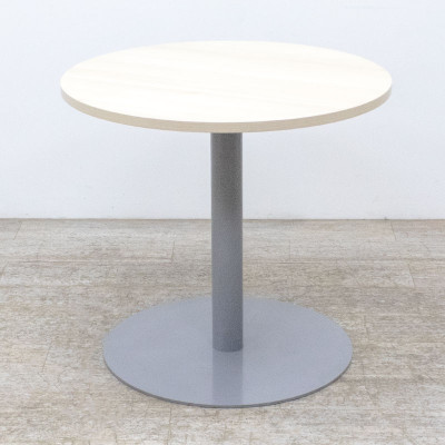 Table ronde Ø80 Frêne / Gris