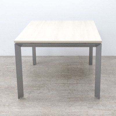 Table L120 Frêne / Gris Aluminium