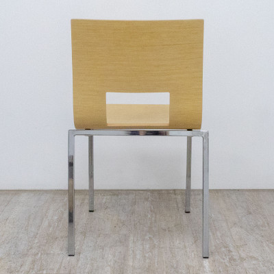 PEDRALI Kuadra Chaise Chêne