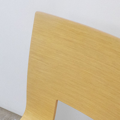 PEDRALI Kuadra Chaise Chêne