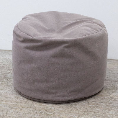 Fatboy pouf Ø50 en tissu Gris