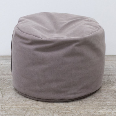 Fatboy pouf Ø50 en tissu Gris