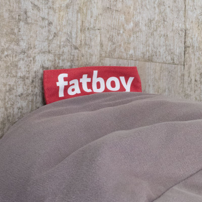 Fatboy pouf Ø50 en tissu Gris
