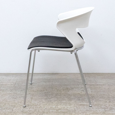KASTEL Kicca Chaise Noir / Blanc