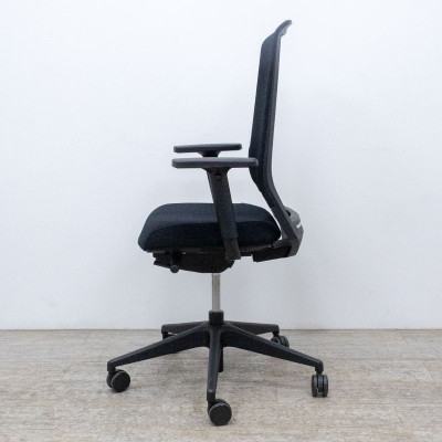 EUROSIT Keno H Fauteuil 2D Noir