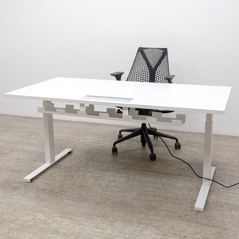 Bureau électrique L160 Blanc