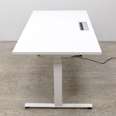 Bureau électrique L160 Blanc