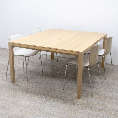 ALKI Table de réunion L160 Chêne
