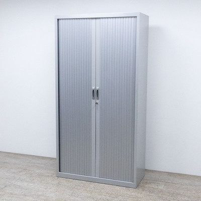 Armoire haute L100 Gris Aluminium