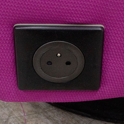Siège de confidentialité Violet