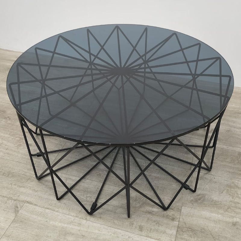 BOLIA Vitro Ø90 Verre / Noir