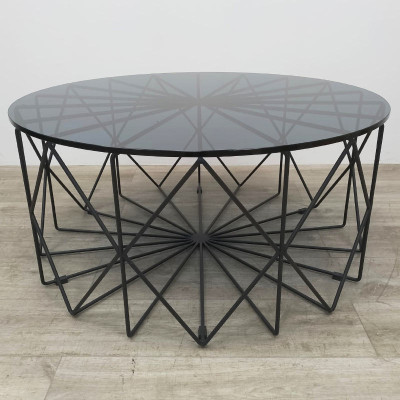 BOLIA Vitro Ø90 Verre / Noir