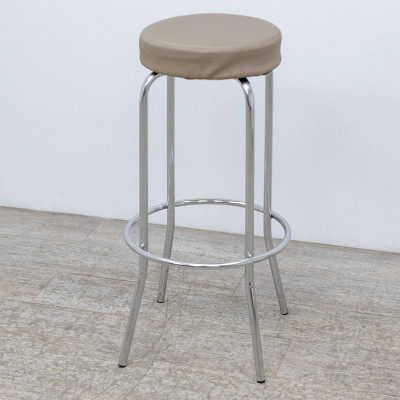 ARTECK Tabouret en tissu Beige