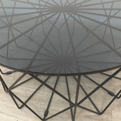 BOLIA Vitro Ø90 Verre / Noir