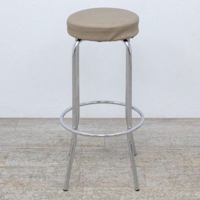 ARTECK Tabouret en tissu Beige
