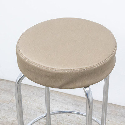 ARTECK Tabouret en tissu Beige
