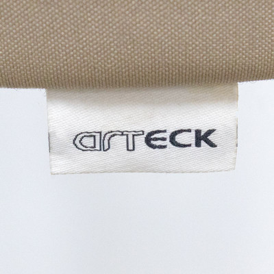 ARTECK Tabouret en tissu Beige