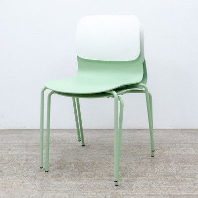 SOKOA Klik Chaise Vert / Blanc