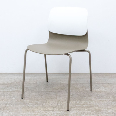 SOKOA Klik Chaise Taupe / Blanc