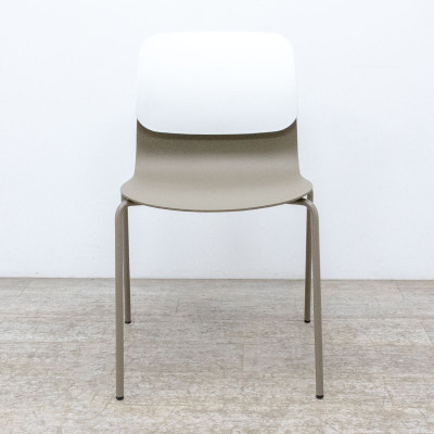 SOKOA Klik Chaise Taupe / Blanc