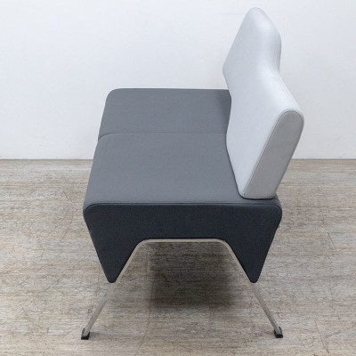 PROFIM Canapé en tissu Gris