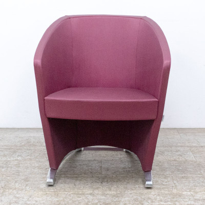 ARTECK Fauteuil attente Violet