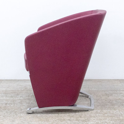 ARTECK Fauteuil attente Violet