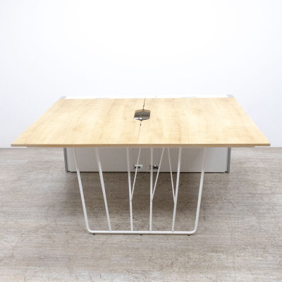 FAMO Deck bench 2 postes L140 Chêne