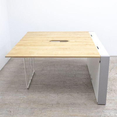 FAMO Deck bench 2 postes L140 Chêne