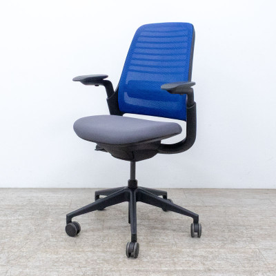 Steelcase Series 1 Poivre Bleu/Gris