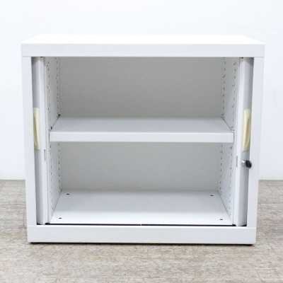 Armoire mini L80 Blanc / Bouleau