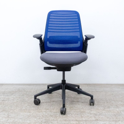Steelcase Series 1 Poivre Bleu/Gris