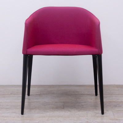 Chaise Pedrali Laja tissu Magenta