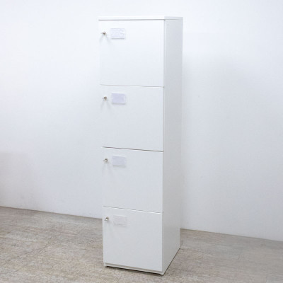 Vestiaire 4 Cases Blanc